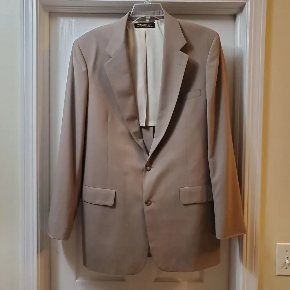 Brooks Bothers Classic Brown Blazer‎ Made In The USA